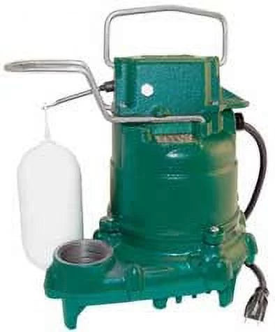 Zoeller 57-0001 9 ft. Cord 0.33 All Cast Iron Submersible Sump Pump with Vertical Float Switch