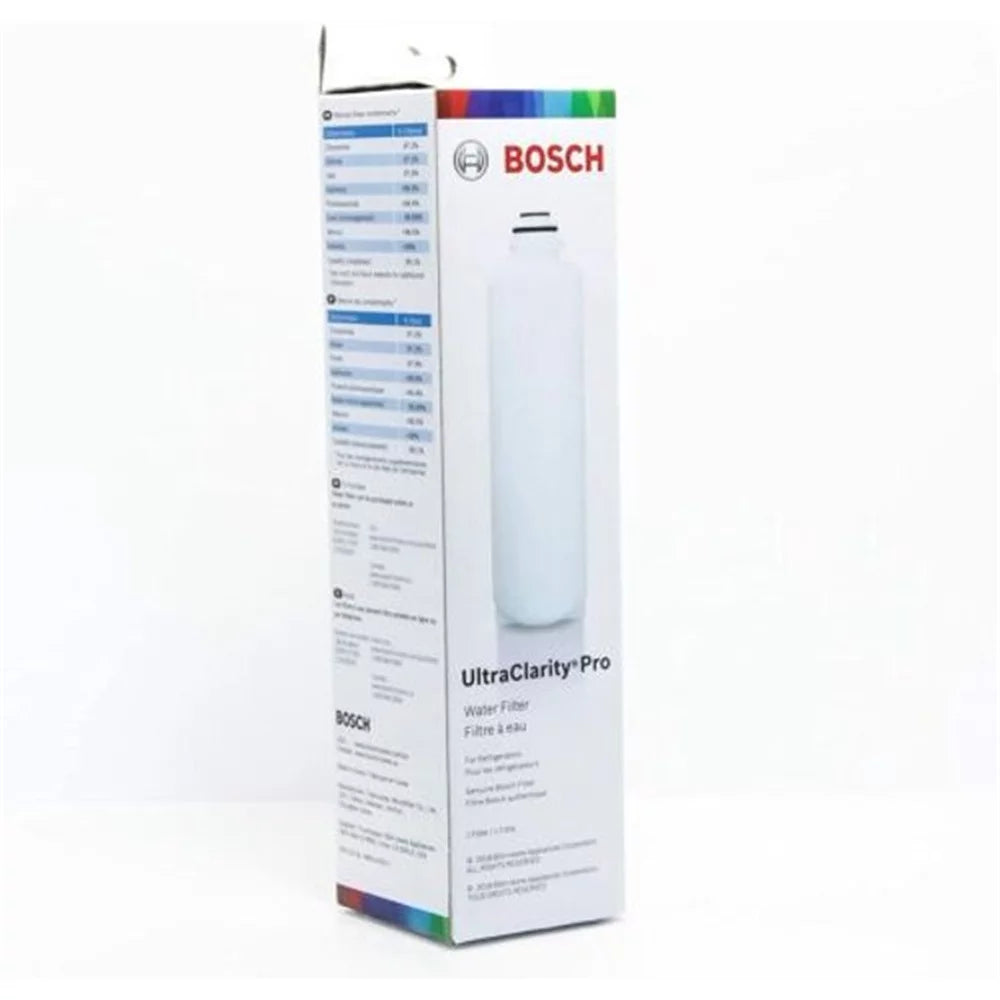 1 Pack Bosch Ultra Clarity Pro Refrigerator Water Filter - White (BORPLFTR50)