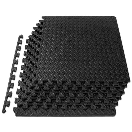 10pcs EVA Interlocking Foam Floor Mats For Home & Gym Workout Equipment, Thickened Floor Mat