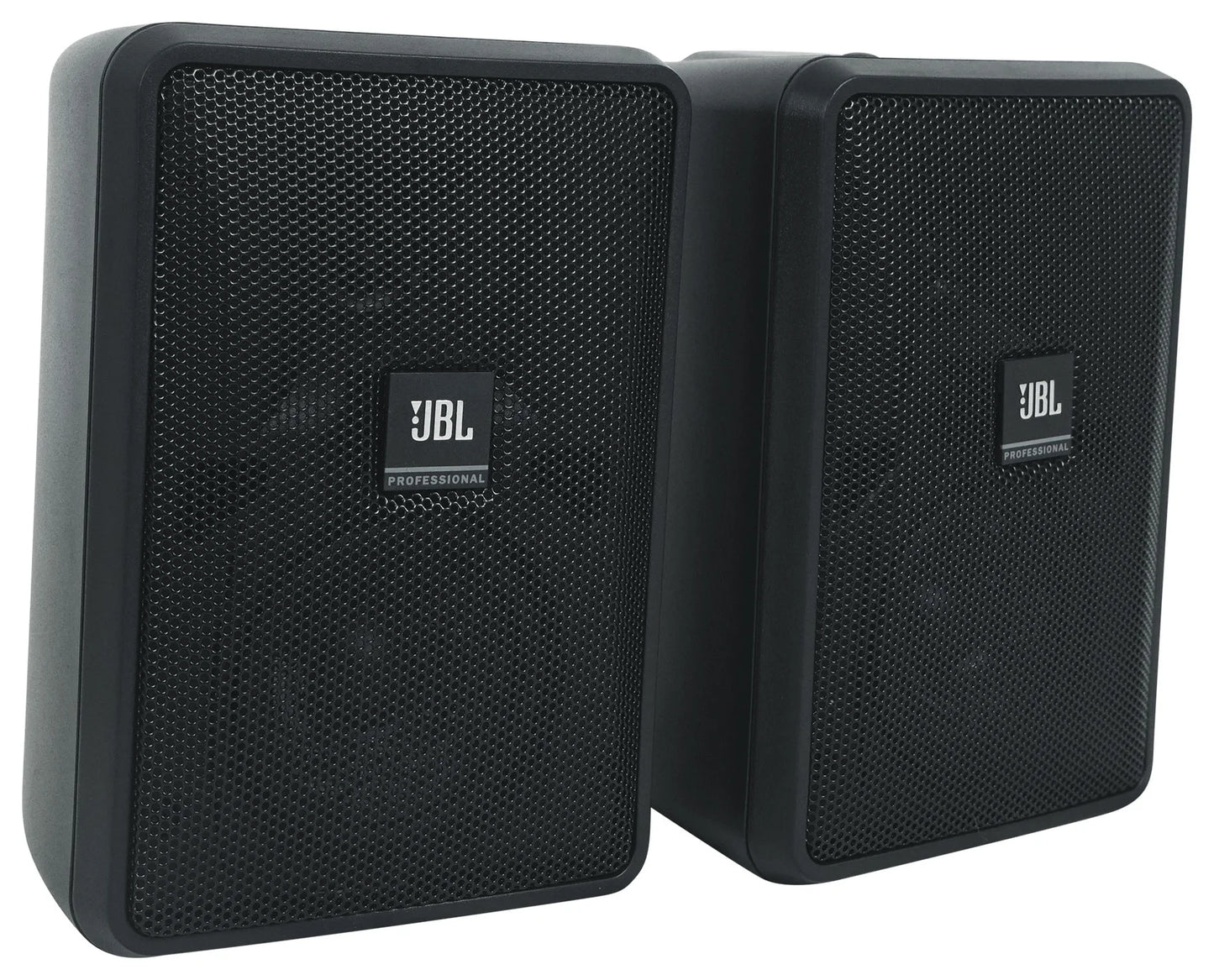 (6) JBL Control 23-1 Jet 3" Indoor/Outdoor 70v Commercial Wall Speakers + Amp