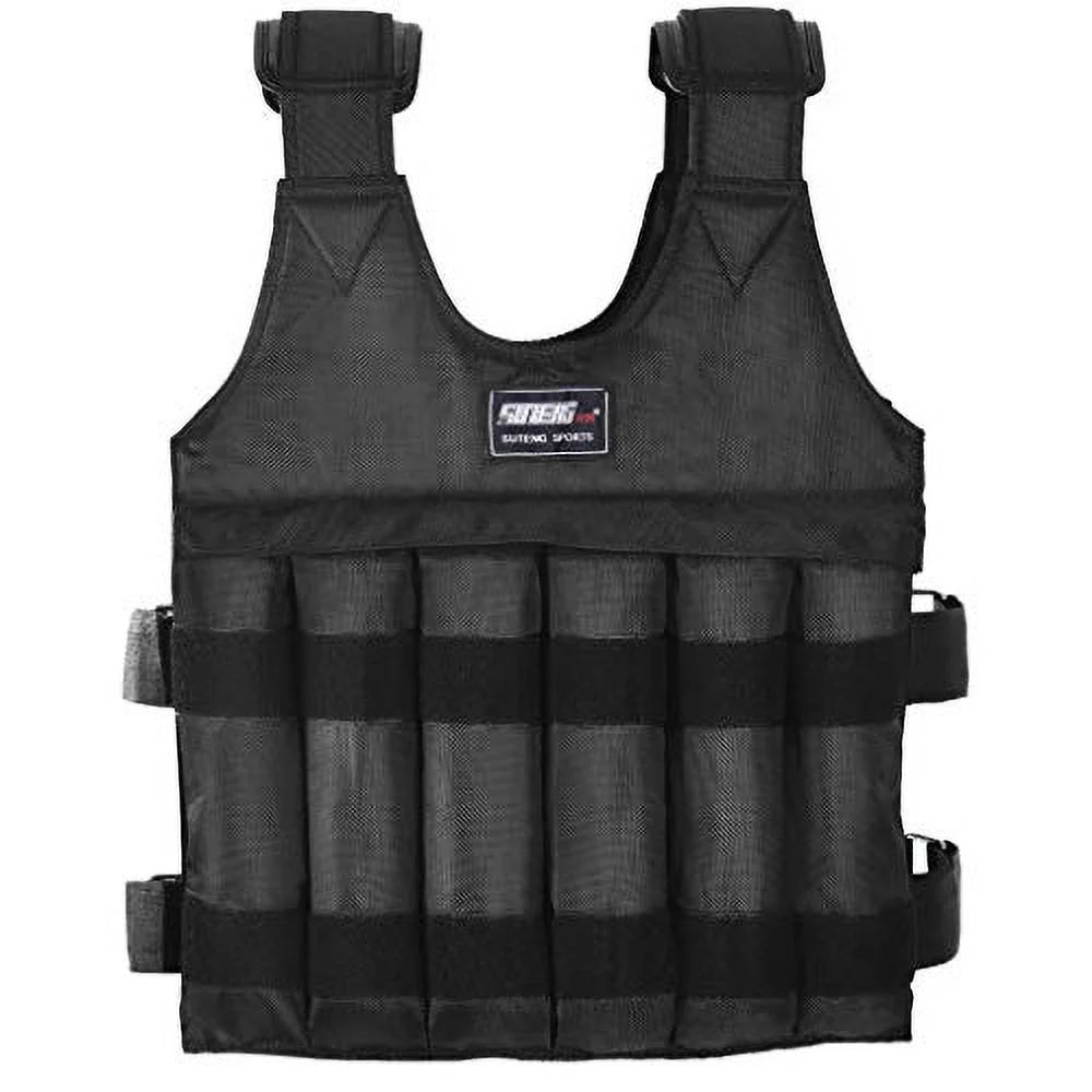 110LB Adjustable Load Vest, Mass Vest Workout Equipment