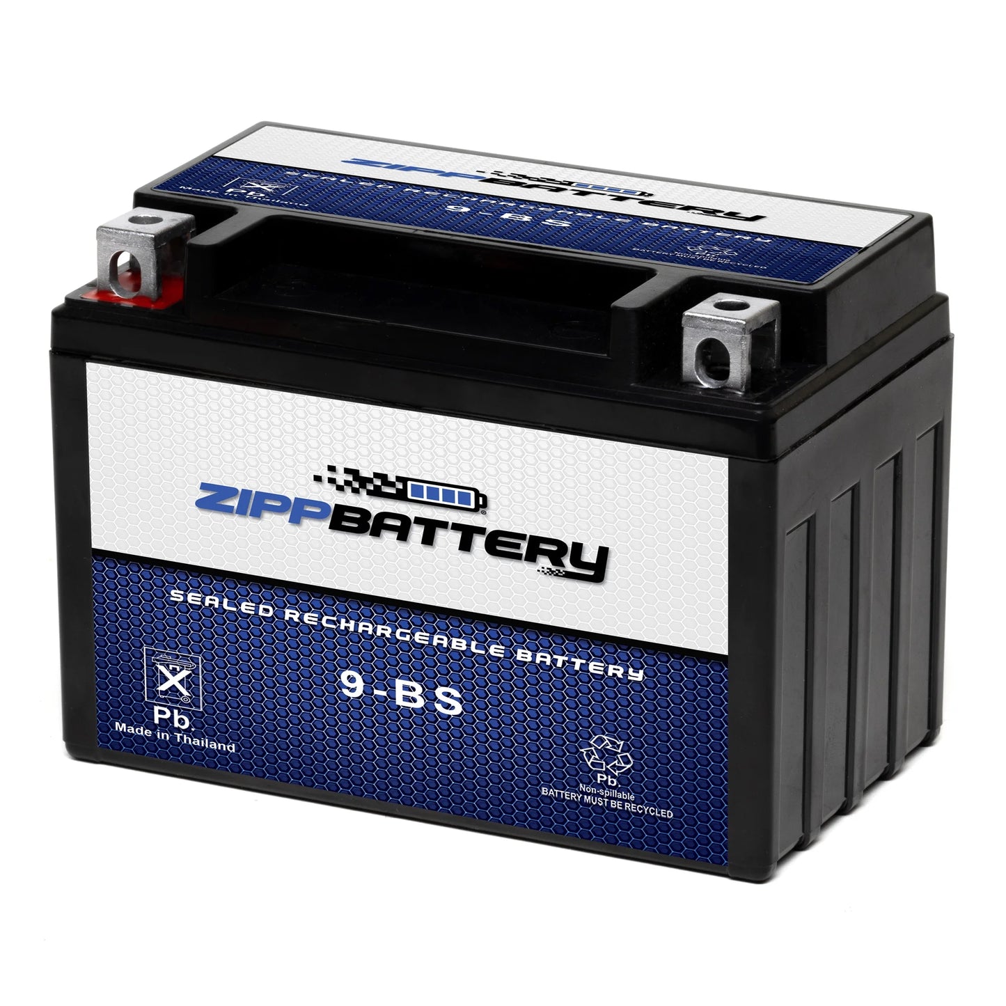 Zipp Battery Ytx9-Bs Atv Battery for Honda 250Cc Trx250Ex Te Tm 2001