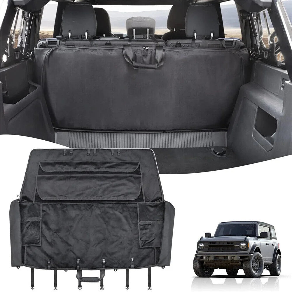 1x For Ford Bronco Accessories 2021-2023 4-Door 600D Soft Top Window Storage Bag