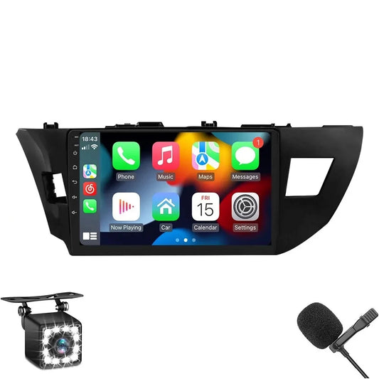 10.1" 1280*720 IPS Android 12 Wifi 2+32GB Car Stereo Radio Carplay GPS Navigation For Corolla 2014 2015 2016