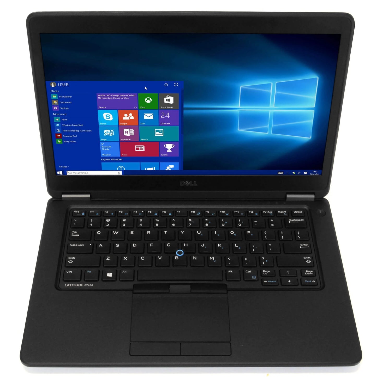 " Latitude E7450 Laptop Computer, 2.90 GHz i5 Dual Core Gen 5, 8GB DDR3 RAM, 240GB Solid State Drive (SSD) SSD Hard Drive, Windows 10 Professional 64Bit, 14"" Screen Used"