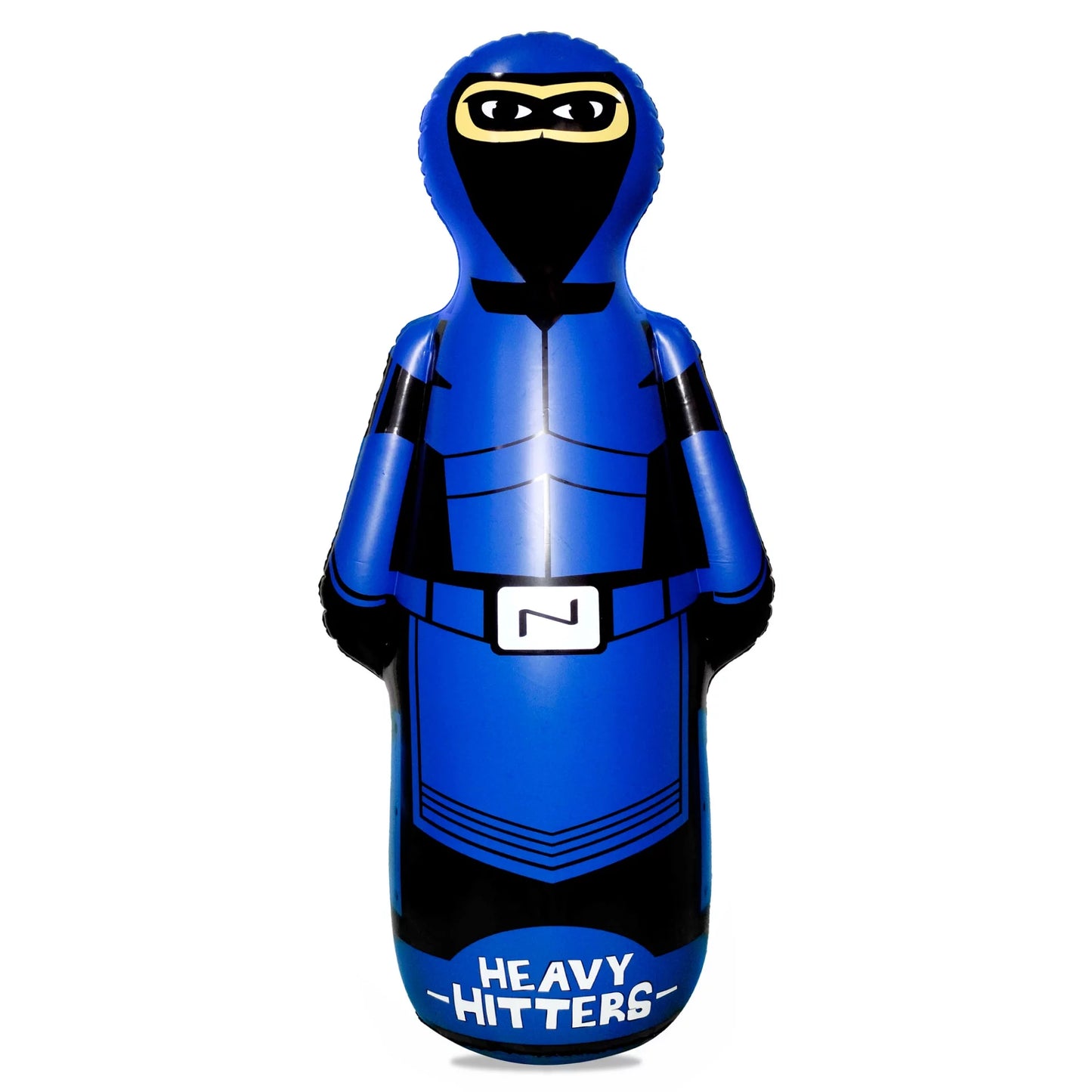 (Inflatable Dudes) Large Ninja 63 inches - Kids Punching Bag |Filled with Sand