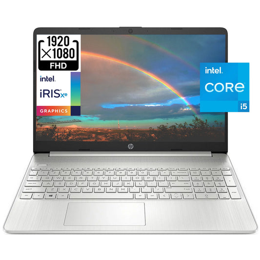 15 15.6" Full HD Business Laptop Computer, 4-core i5-1135G7, 32GB RAM, 1TB PCIe SSD, Iris Xe Graphic, Wi-Fi 6, BT 4.2, Natural Silver, Windows 11 Home