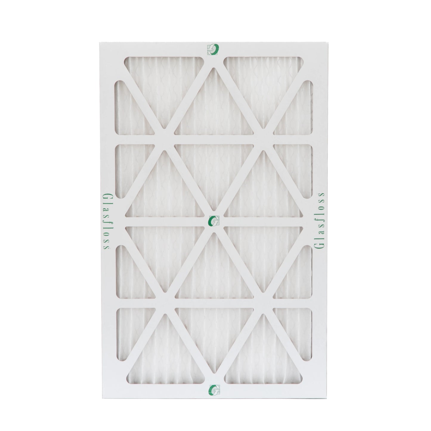 12 Pack of 10x24x1 MERV 10 Pleated Air Filters by Glasfloss. Actual Size: 9-1/2 x 23-1/2 x 7/8