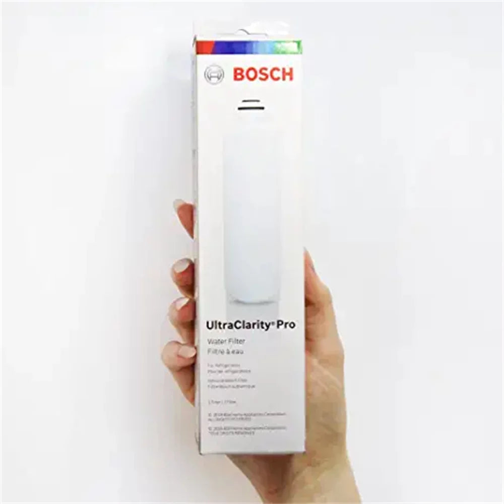 1 Pack Bosch Ultra Clarity Pro Refrigerator Water Filter - White (BORPLFTR50)