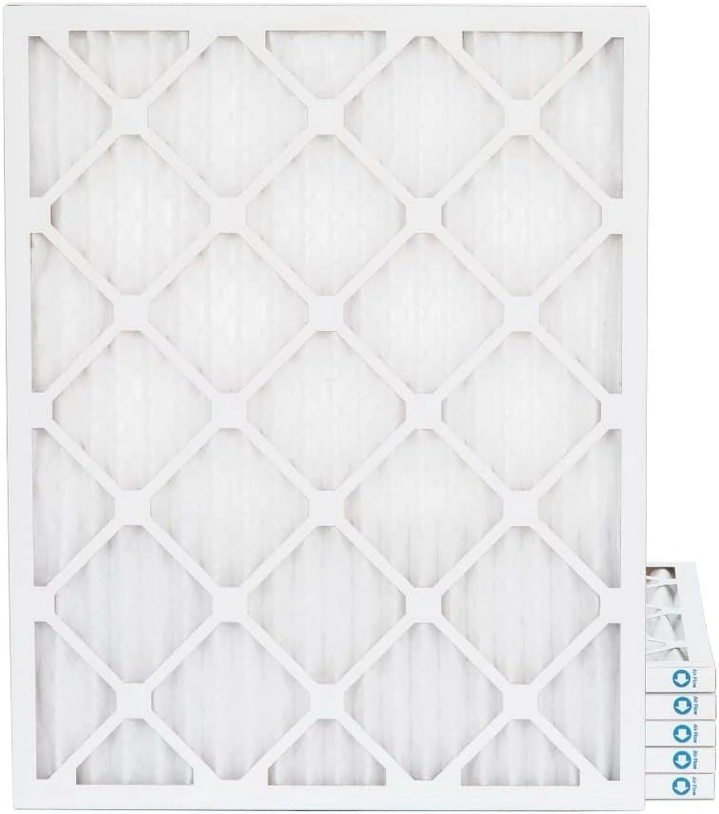 14X18x1 MERV 11, MPR 1000 Pleated Furne 1" Air Filters By Pamlico. 6 Pk. Size: 13-1/2 X 17-1/2 X 3/4