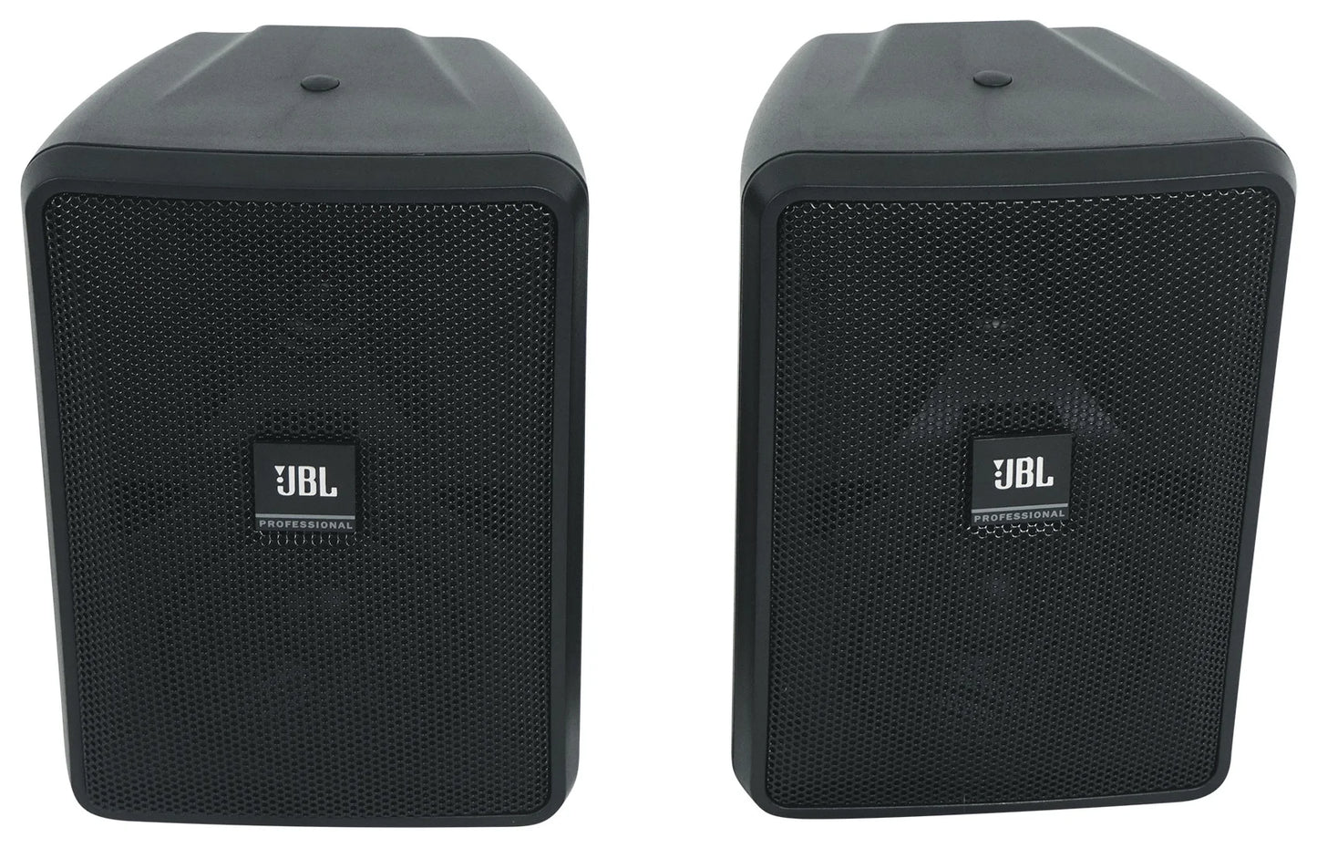 (6) JBL Control 23-1 Jet 3" Indoor/Outdoor 70v Commercial Wall Speakers + Amp