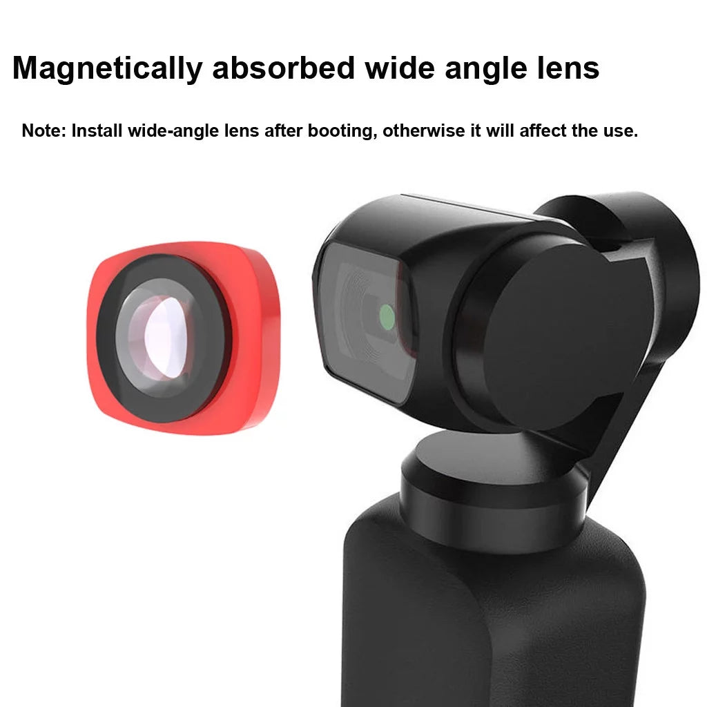 ZiSUGP For DJI OSMO POCKET Pocket Gimbal Camera CR Wide Angle Lens Filter Accessories